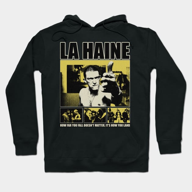 la haine grunge Hoodie by Genetics art